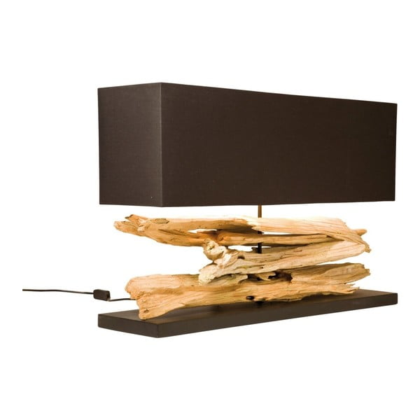 Lampada da tavolo in legno di deriva Natura - Kare Design