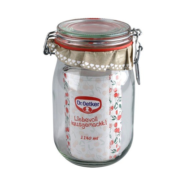 Vaso con clip e guarnizione, 1,14 l Swing Top - Dr. Oetker-image-3