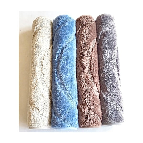 Tappetino da bagno blu 50x80 cm - JAHU collections-image-3