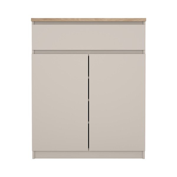 Credenza color crema 80x100x40 cm Naia – Tvilum-image-3