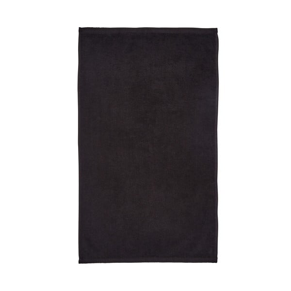 Asciugamano con asciugatura rapida e tipo terry nero in cotone 70x120 cm Quick Dry – Catherine Lansfield