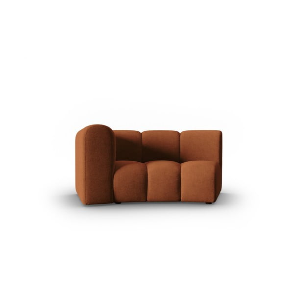 Modulo divano in colore rame (angolo sinistro) Lupine - Micadoni Home
