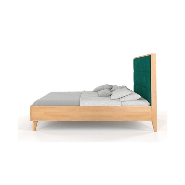 Letto matrimoniale in legno massiccio di faggio SKANDICA Frida, 200 x 200 cm - Skandica-image-2