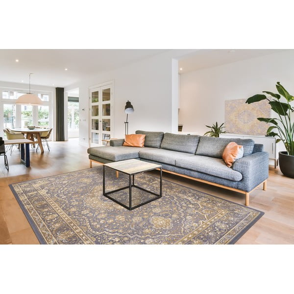 Tappeto in lana beige-grigio 200x300 cm Zana - Agnella-image-1