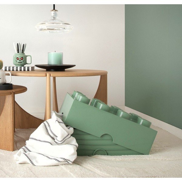 Scatola portaoggetti verde cachi - LEGO®-image-1