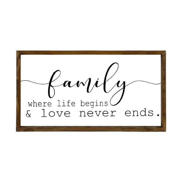 Insegna in legno 50x25 cm - Kate Louise