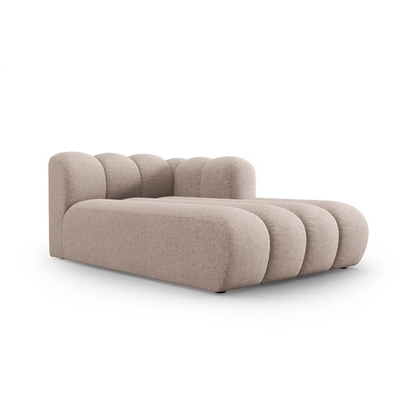 Chaise longue componibile beige (con penisola a destra) Lupine – Micadoni Home-image-2