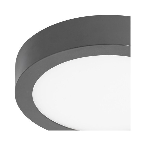 Lampada da soffitto circolare grigia , ø 22,5 cm Ant - SULION-image-2