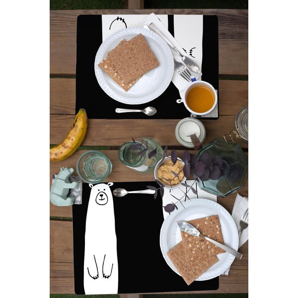 Set di 2 tovagliette Orsi - Madre Selva-image-1