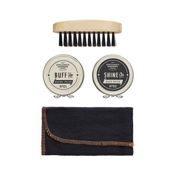 Kit per la pulizia delle scarpe da viaggio di Gentlemen's Hardware - Gentlemen's Hardware-image-2