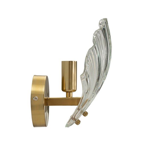 Lampada da parete dorata in vetro Da Muro Shell – Mauro Ferretti-image-2