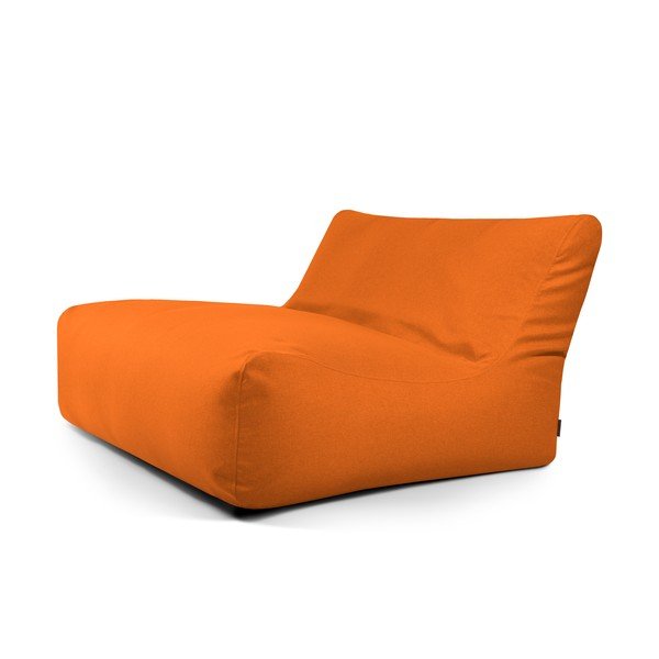 Puof a sacco arancione Sofa Lounge – SLOWDOWN