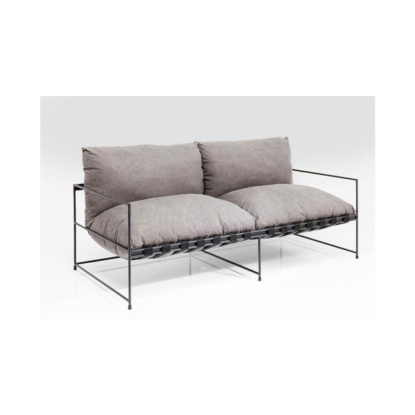 Divano a due posti grigio Cornwall - Kare Design