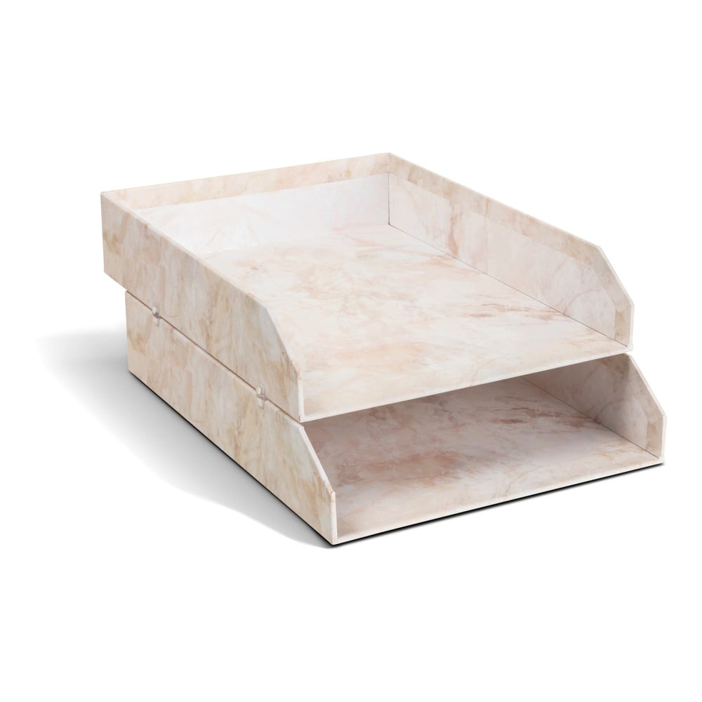 Set di organizer in cartone per documenti 2 pz Hakan Paper Laminate – Bigso | Organizer per l'ufficio