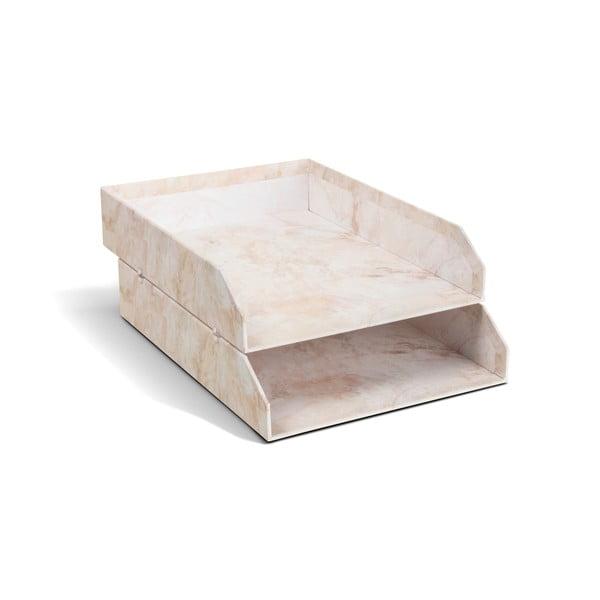 Set di organizer in cartone per documenti 2 pz Hakan Paper Laminate – Bigso