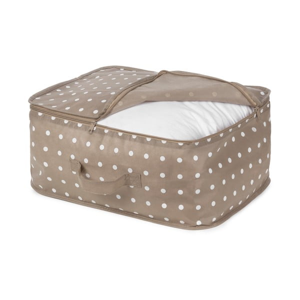 Piccolo contenitore beige Dots Rivoli - Compactor