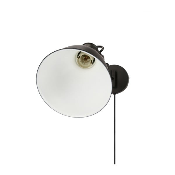 Lampada da parete in metallo nero Espera - Candellux Lighting