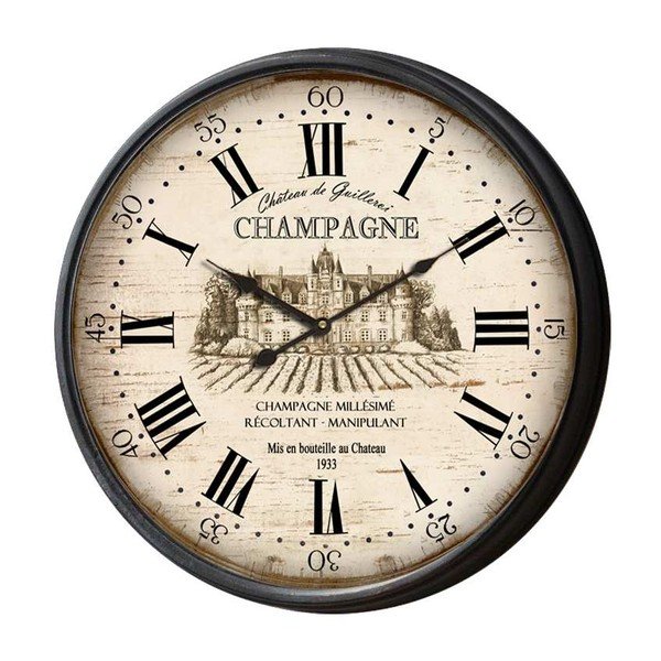 Orologio Fer Verre, ⌀ 49 cm - Antic Line