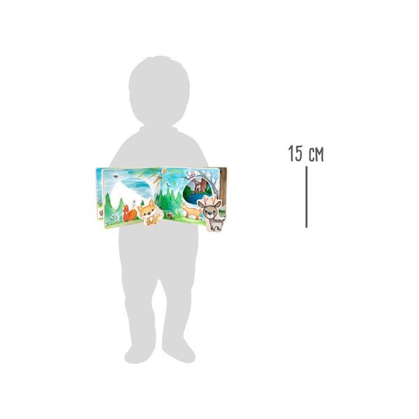 Libro interattivo per bambini Foresta - Legler-image-2