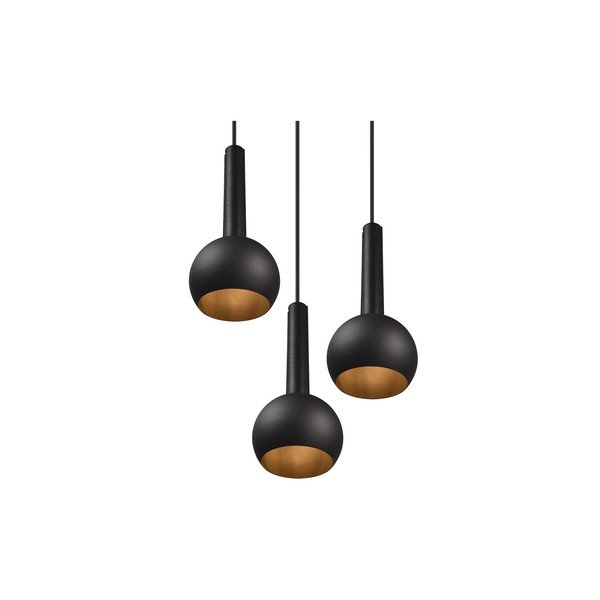 Apparecchio a sospensione nero ø 52 cm Ciliana - CINQUE-image-1