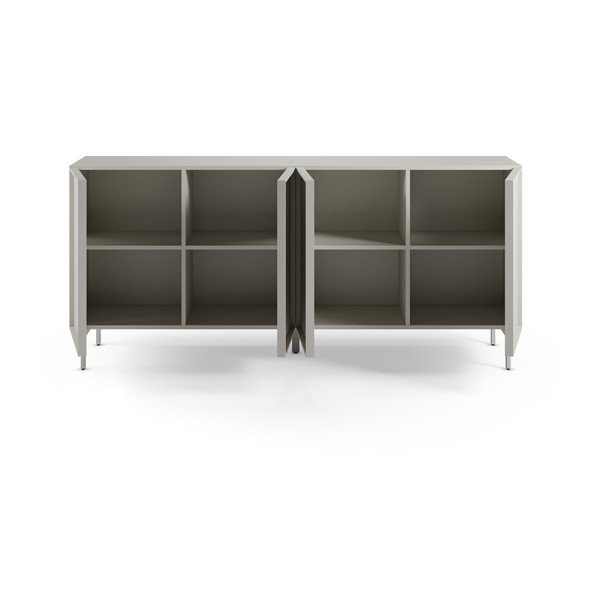 Armadietto color crema 180x80x42 cm Brise – Marckeric-image-1