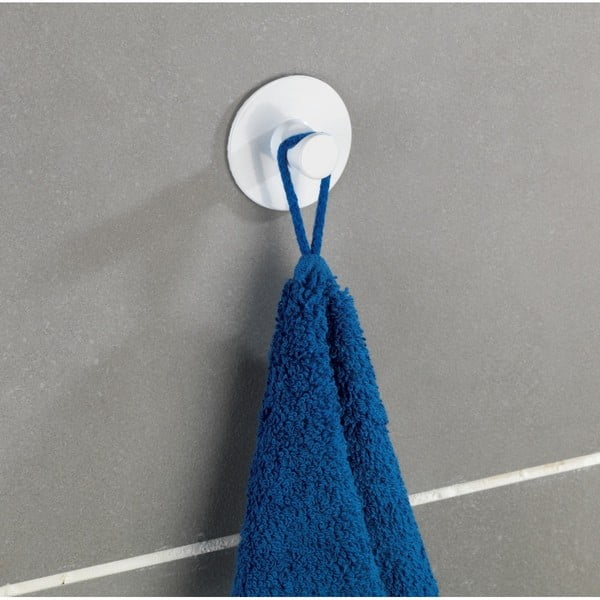 Gancio a parete autoportante bianco Savona - Wenko-image-1