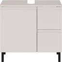 Mobile da lavabo color crema basso 60x56 cm Salinas – Germania