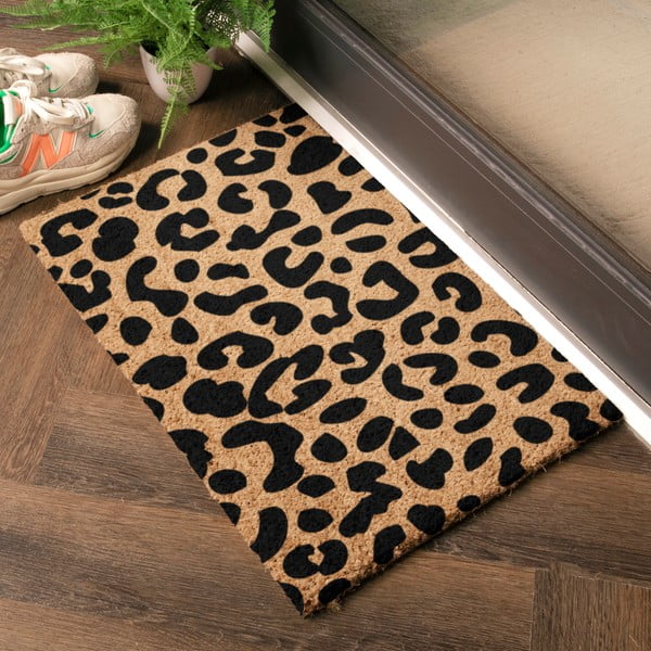 Zerbino in cocco 40x60 cm Leopard - Artsy Doormats-image-1
