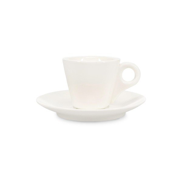 Tazzina per espresso bianca in porcellana 80 ml Barista – BonBistro-image-2