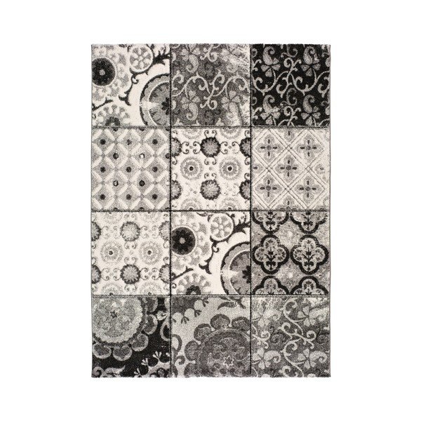 Tappeto grigio Hydra, 140 x 200 cm - Universal-image-1