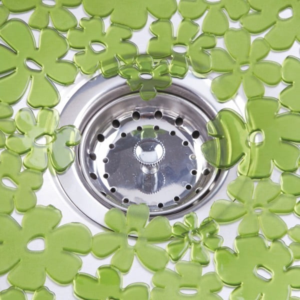 Tappetino per lavabo verde Blumz - iDesign-image-2