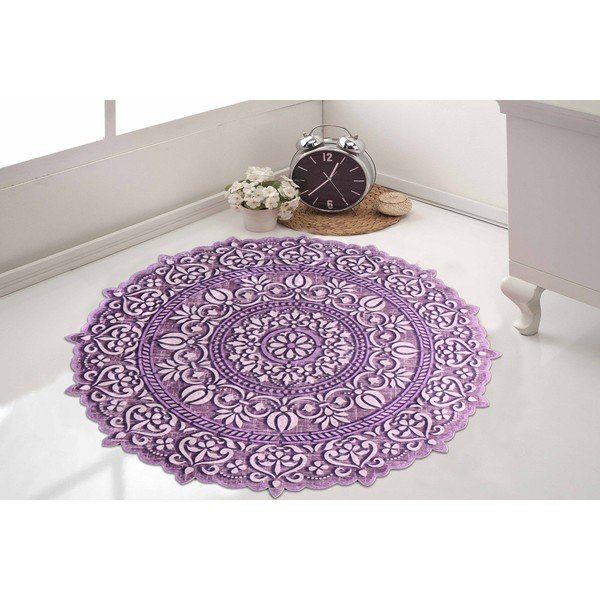 Tappeto Kaliro, ⌀ 100 cm - Vitaus-image-2