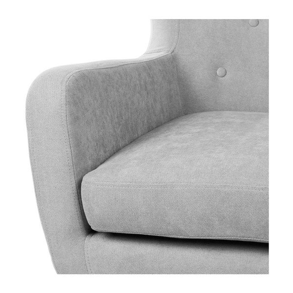 Poltrona grigio chiaro Lisboa - sømcasa-image-1