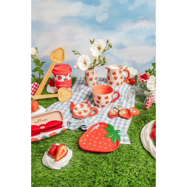 Set di vasi in gres 3 pz (altezza totale 9,5 cm) Fruit – Sass & Belle-image-3