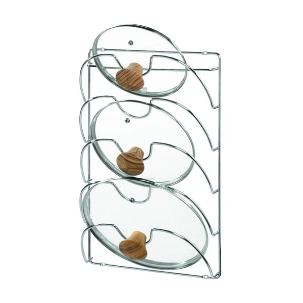 Portacoperchi in metallo 10,5 x 28 cm Classico - iDesign-image-3