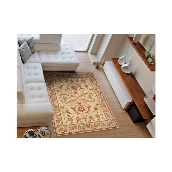 Tappeto beige Khalil Beige, 190 x 280 cm - Universal-image-2