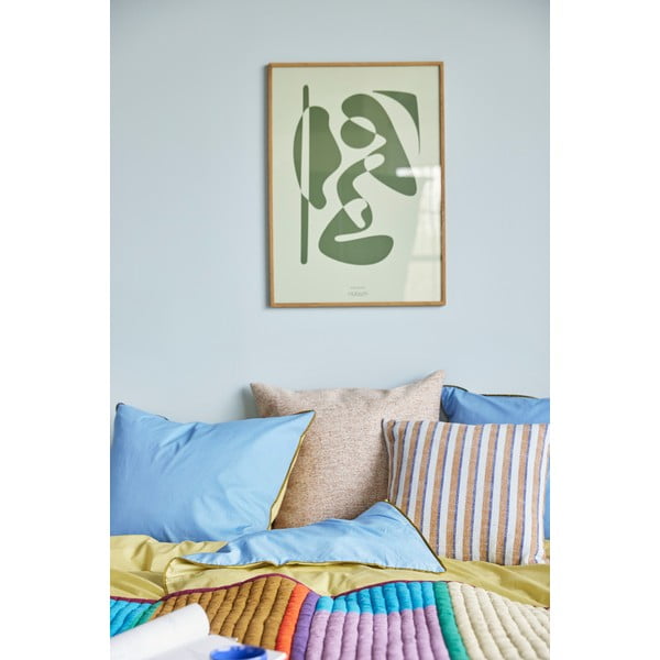 Cuscino arancione e bianco Autunno, 60 x 60 cm - Hübsch-image-4