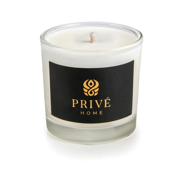 Set di 3 candele profumate bianche Delice d'Orient/Safran-Ambre Noir/Black Wood - Privé Home-image-2