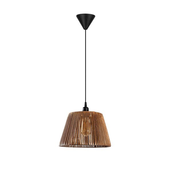 Lampadario nero/beige ø 30 cm Cone – Opviq lights-image-2