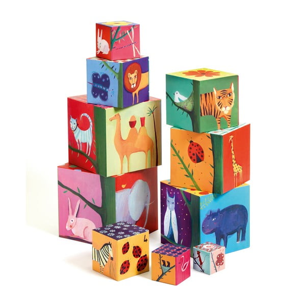 Box Tower Natura e animali - Djeco
