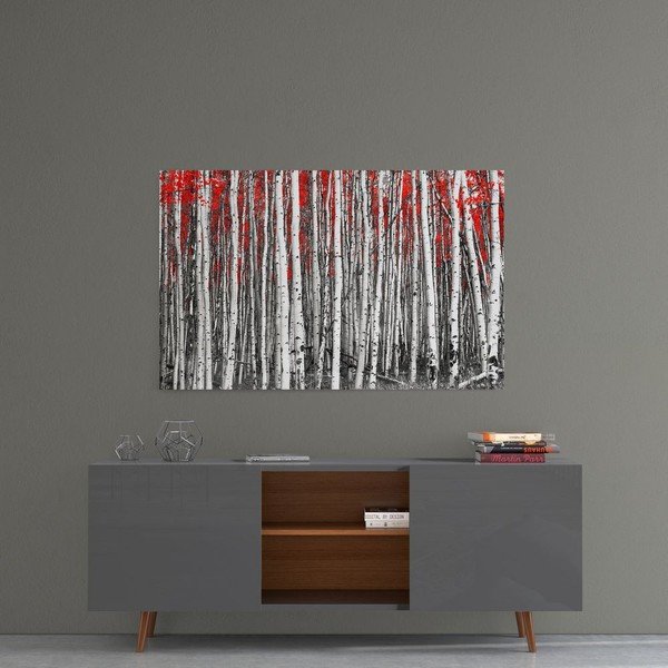 Pittura su vetro Betulle - Insigne-image-1