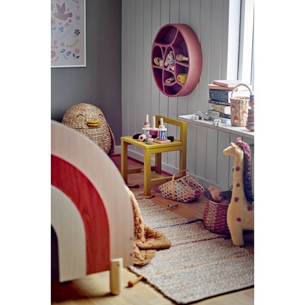 Mensola per bambini rossa con ripiani multipli 45 cm Palmer – Bloomingville Mini-image-1