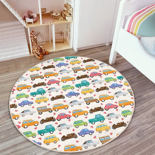 Tappeto per bambini ø 120 cm Comfort - Mila Home-image-2