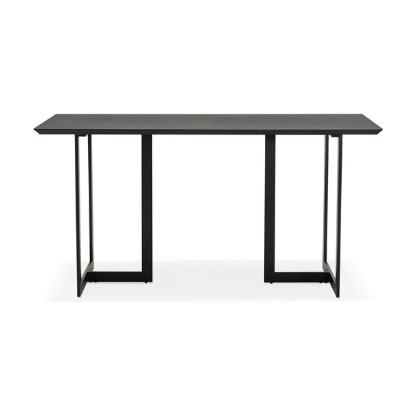 Tavolo da lavoro nero , 150 x 70 cm Dorr - Kokoon