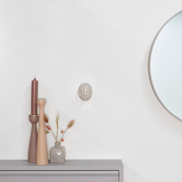 Gancio da parete crema Tick - Spinder Design-image-1