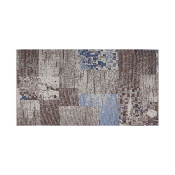 Tappeto blu Muriel Sento, 80 x 150 cm - Confetti