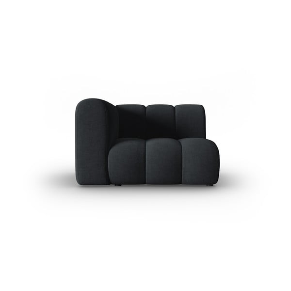 Modulo divano nero (angolo sinistro) Lupine - Micadoni Home