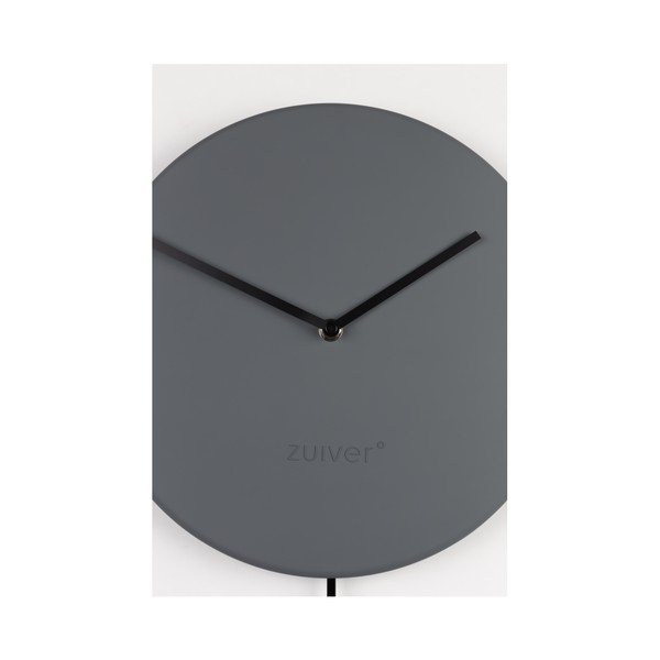 Orologio da parete grigio minimalista - Zuiver-image-4