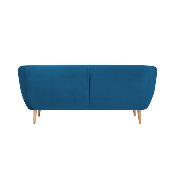 Divano blu a tre posti Amelie - Mazzini Sofas-image-4