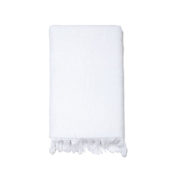 Set di 6 asciugamani bianchi e 2 asciugamani da bagno in cotone al 100%. - Bonami Selection-image-1